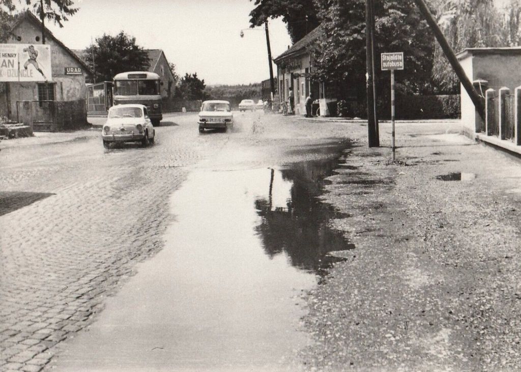 Samoborska cesta 1965.-1970. godine (u Stenjevcu)